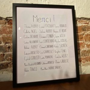 Festival Convergences - Remerciements crowdfunding